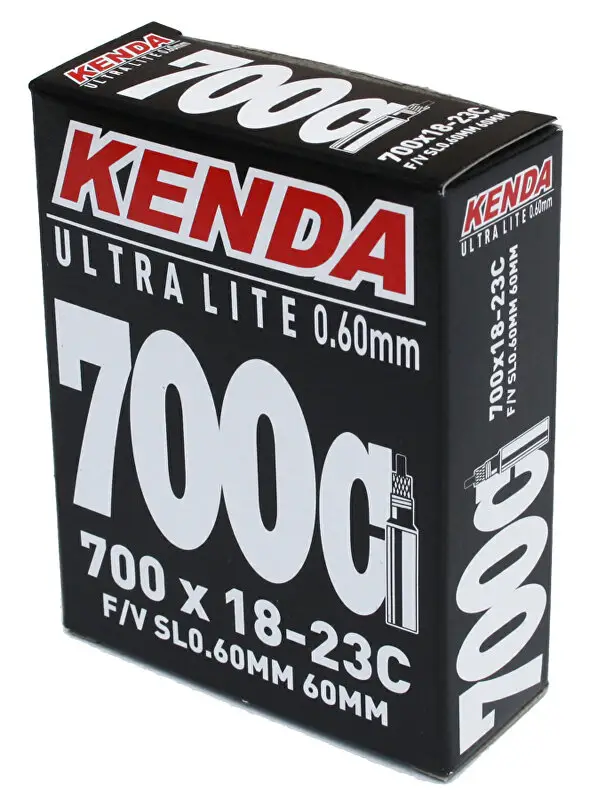 duše KENDA 700x18/25C (18/25-622/630) FV 60mm Ultralite Novinka
