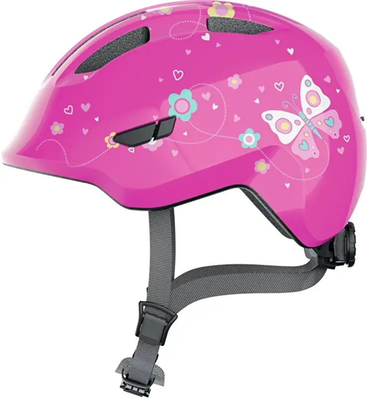 Akční Cena přilba ABUS Smiley 3.0 pink butterfly M