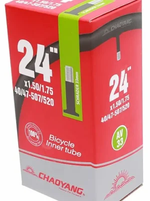 Novinka duše CHAOYANG 24x1,50/1,75 (40/47-507/520) AV 33 mm