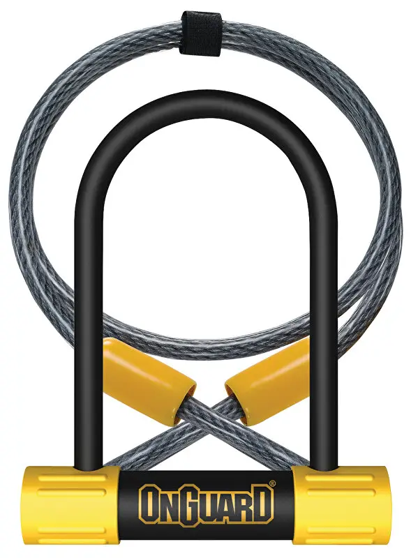 zámek ONGUARD Bulldog podkova 90x140x13 mm + lanko 1200x10 mm Bezpečná Platba