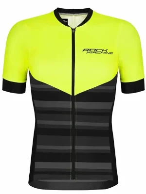 dres ROCK MACHINE MTB/XC černo/zelený vel.S Časově Omezené