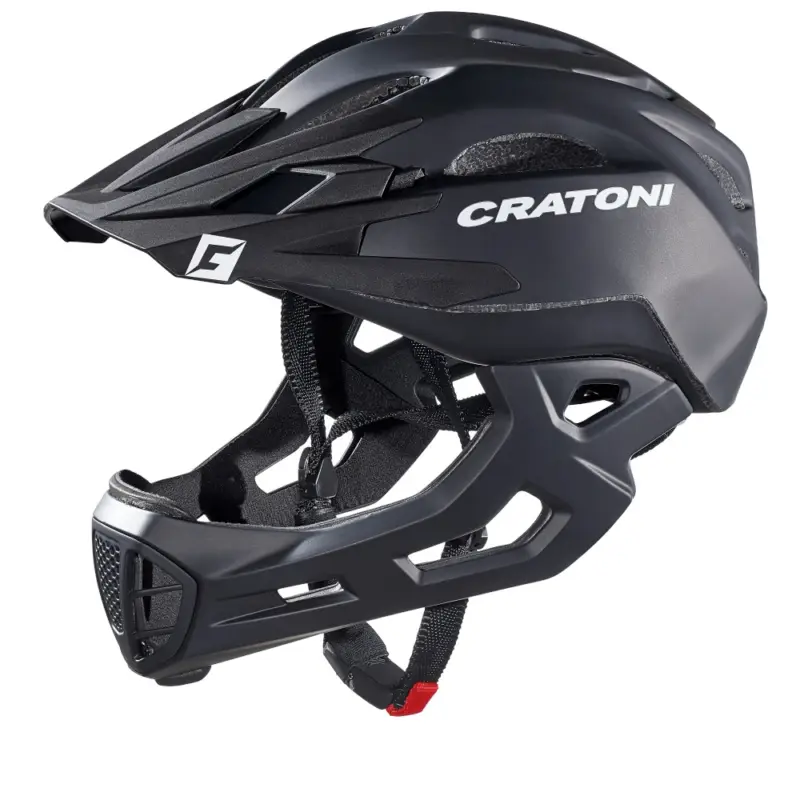 Helma CRATONI C-Maniac Black Matt - S/M (52-56cm) Akční Nabídka