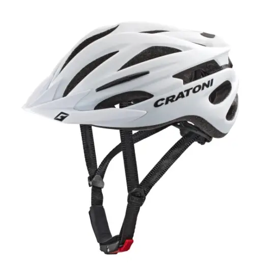 Helma CRATONI Pacer White Matt - L/XL (58-62cm) Přímo Od Výrobce