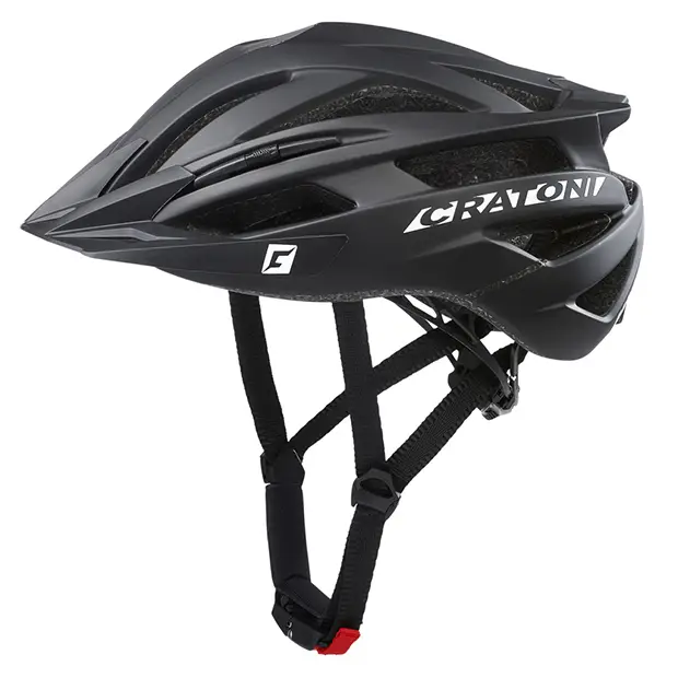 Helma CRATONI Agravic Black Matt - S/M (54-58cm) Aktuální
