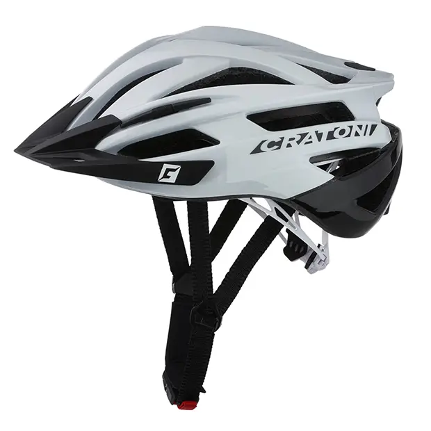 Jen Po Omezenou Doba Helma CRATONI Agravic White/Black Glossy - L/XL (58-62cm)