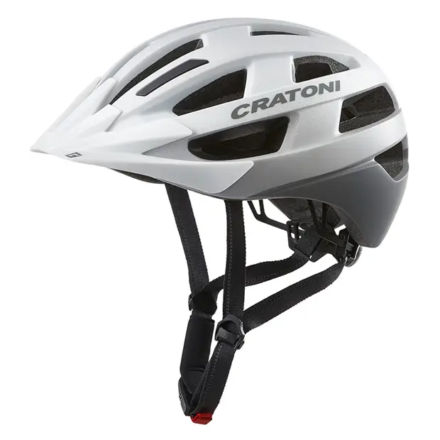 Helma CRATONI Velo-X White Matt - S/M (52-57cm) Zlevněný