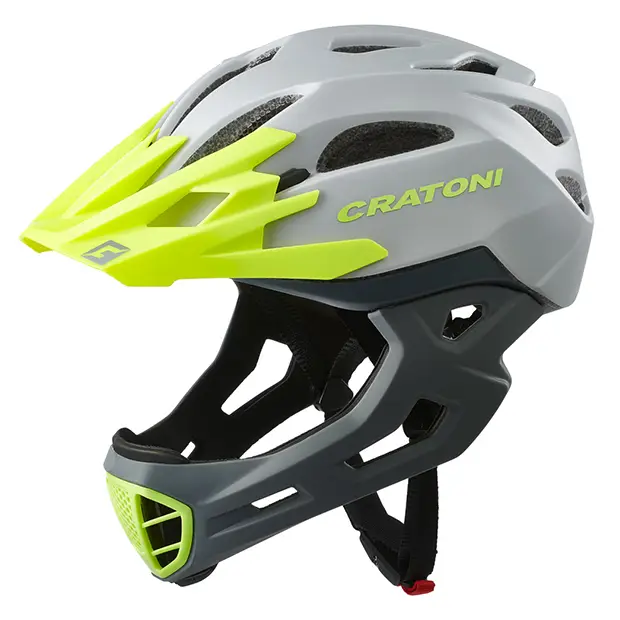 Hit Sezóny Helma CRATONI C-Maniac Grey/Lime Matt - L/XL (59-62cm)