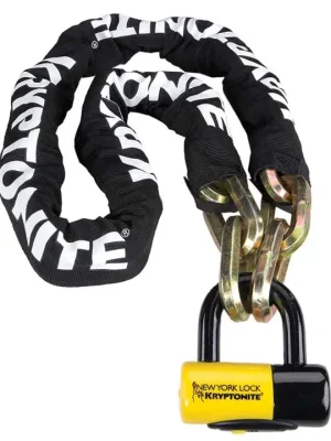 Zámek na klíč KRYPTONITE New York FAHGETTABOUDIT Chain 1415 & NY Disc Lock Doprava Zdarma