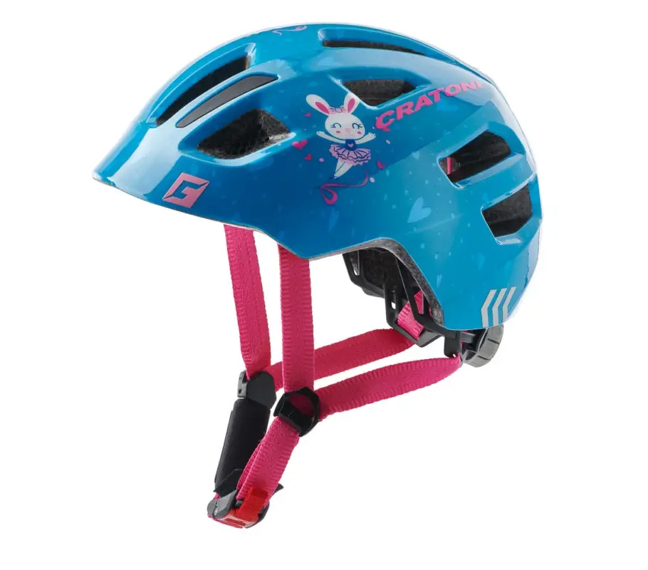 Objednat Nyní Dětská helma CRATONI Maxster Bunny Blue Glossy - S/M (51-56cm)