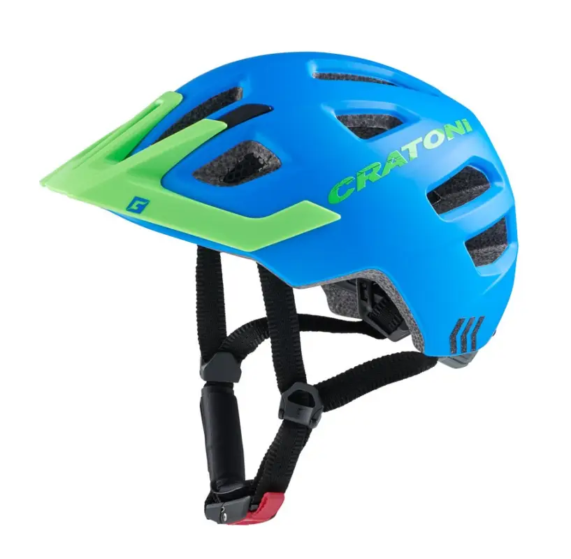 Finální Výprodej Dětská helma CRATONI Maxster Pro Blue/Green Matt - S/M (51-56cm)
