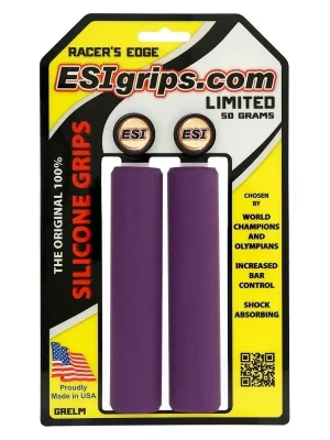 Gripy ESI Racer´s Edge - purple/limited Novinka