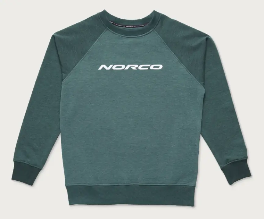 Sleva Mikina NORCO Forst CRW Green - XL