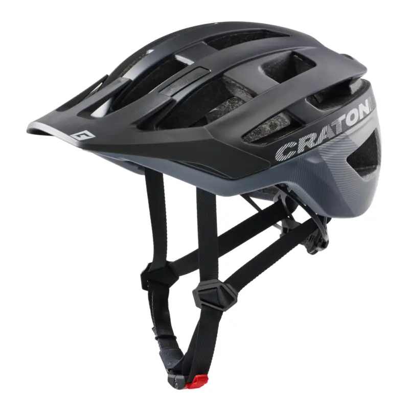 Autentický Helma CRATONI AllRace Black/Grey Matt - S/M (52-57cm)