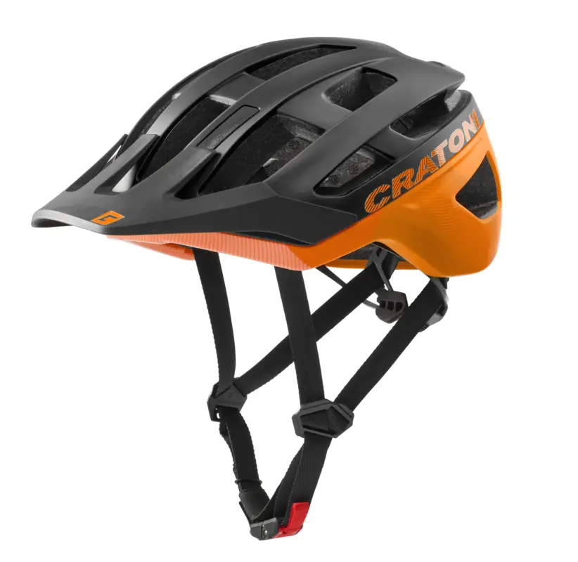 Originální Helma CRATONI AllRace Black/Neon Orange Matt - S/M (52-57cm)