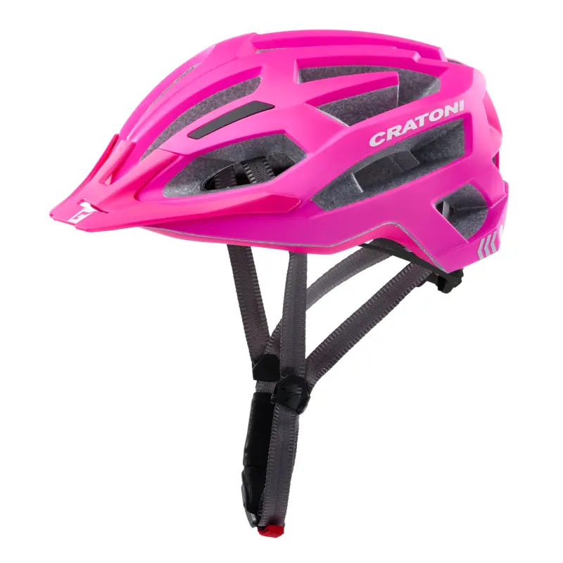 Helma CRATONI C-Flash Pink Matt - S/M (53-56cm) Pouze Dnes