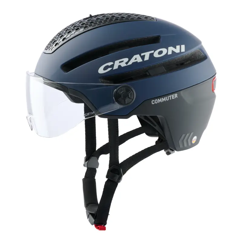 Helma CRATONI Commuter Blue Matt - S/M (54-58cm) Zlevněný