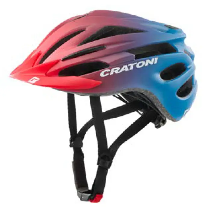 Přímo Od Výrobce Dětská helma CRATONI Pacer JR. Red/Blue Matt - S/M (54-58cm)