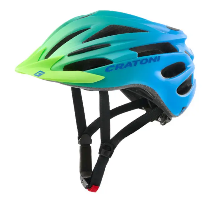Dětská helma CRATONI Pacer JR. Green/Blue Matt - S/M (54-58cm) Pouze Dnes