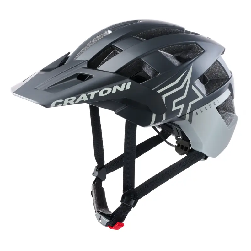 Helma CRATONI AllSet Pro Black/Grey Matt - S/M (54-58cm) Nejprodávanější