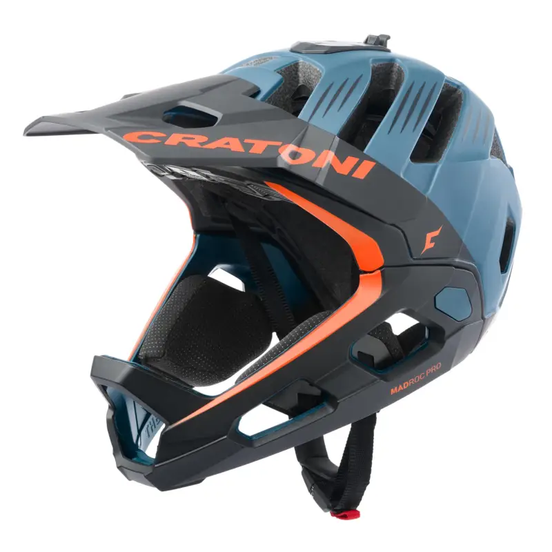 Helma CRATONI Madroc Pro Petrol Matt - S/M (54-58cm) Top Prodej