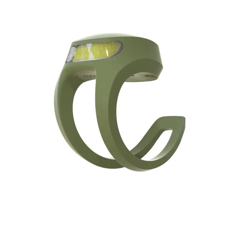 Zadní blikačka KNOG Frog V3 - Army Jacket Green Nová Kolekce