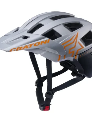 Víkendová Akce Helma CRATONI AllSet Pro Silver/Orange Matt - S/M (54-58 cm)