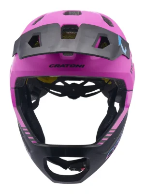 Dětská helma CRATONI MadCat MIPS Pink/Black Matt - S/M (49-56cm) Rychlé Dodání