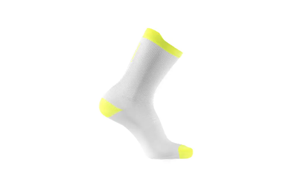 Tovární Cena Ponožky SIDI Nitiidus Socks White/Yellow Fluo - 44/46