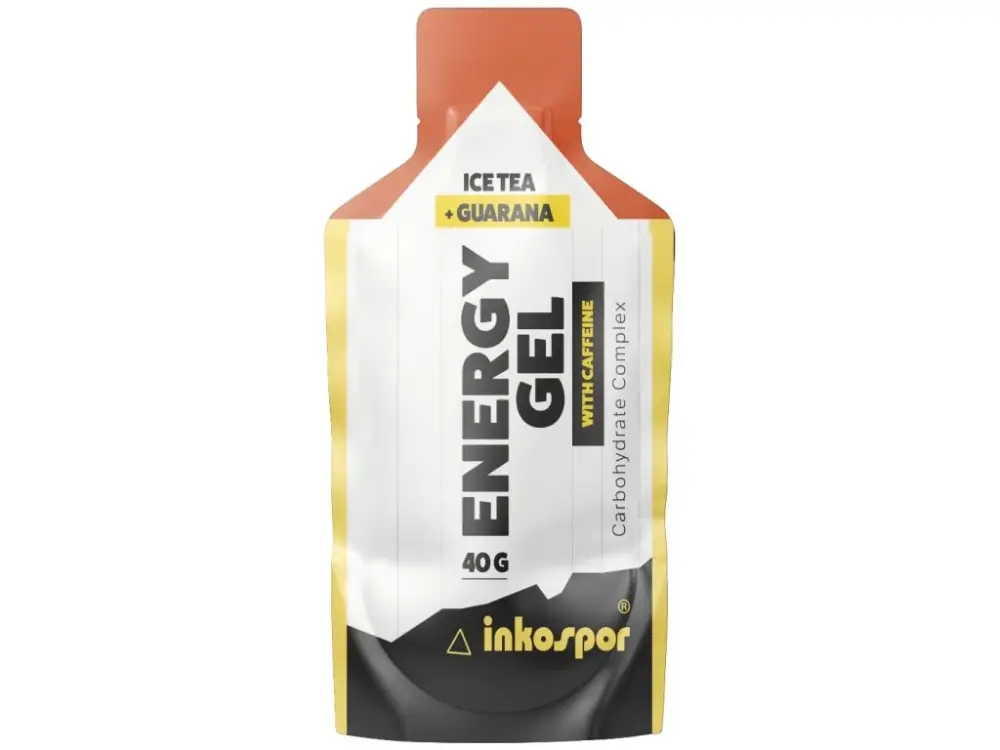 Inkospor Energy gel Ice Tea s Guaranou 40 g Sleva