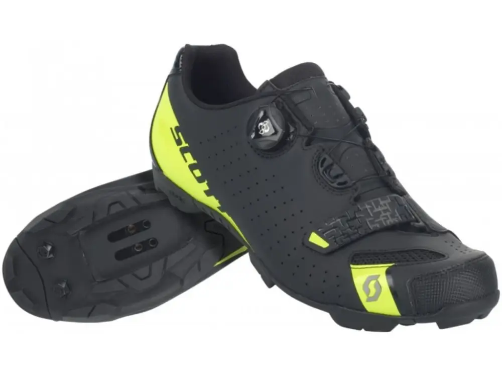 Nejprodávanější Cyklistické boty SCOTT MTB COMP BOA matt black/ silver noir mat