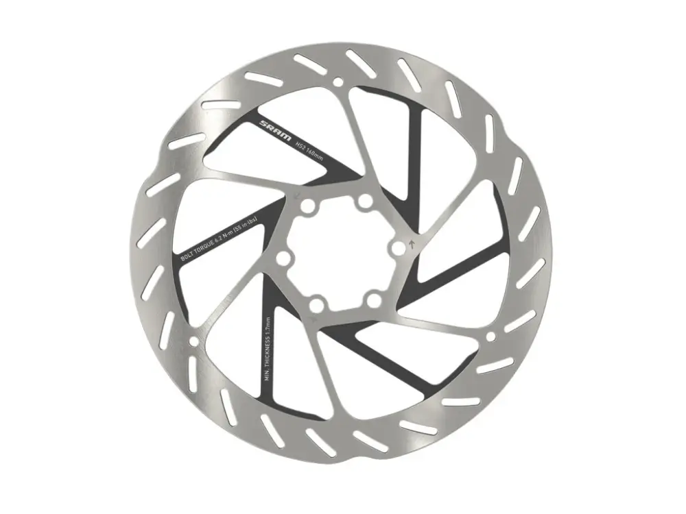 Jen Po Omezenou Doba Kotouč SRAM HS2 160mm 6-šroub (v balení šrouby) Rounded