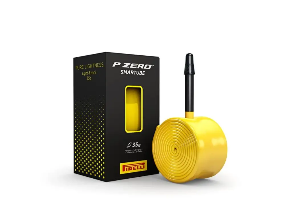Vrácení Zdarma Duše Pirelli P ZERO™ SmarTUBE,23/32-622, Presta 80mm, Yellow w/ black valve