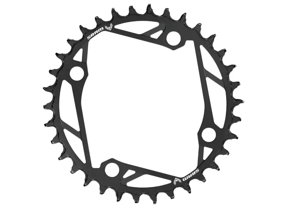 Převodník SRAM T-TYPE 34T 104 BCD, ocelový, Black Pouze Dnes