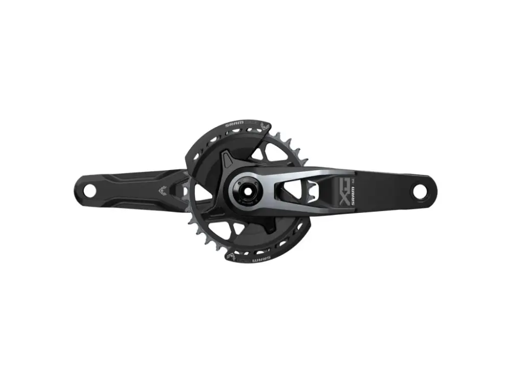 Kliky SRAM X0 Eagle V2 Q174 CL55 DUB MTB Wide 175mm Black 2-guards 32z T-Type (středová os Sleva
