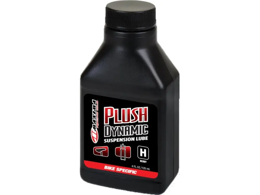 Maxima PLUSH Dynamic Suspension Lube Heavy mazivo do spodních nohou vidlice, 120ml Speciální Cena