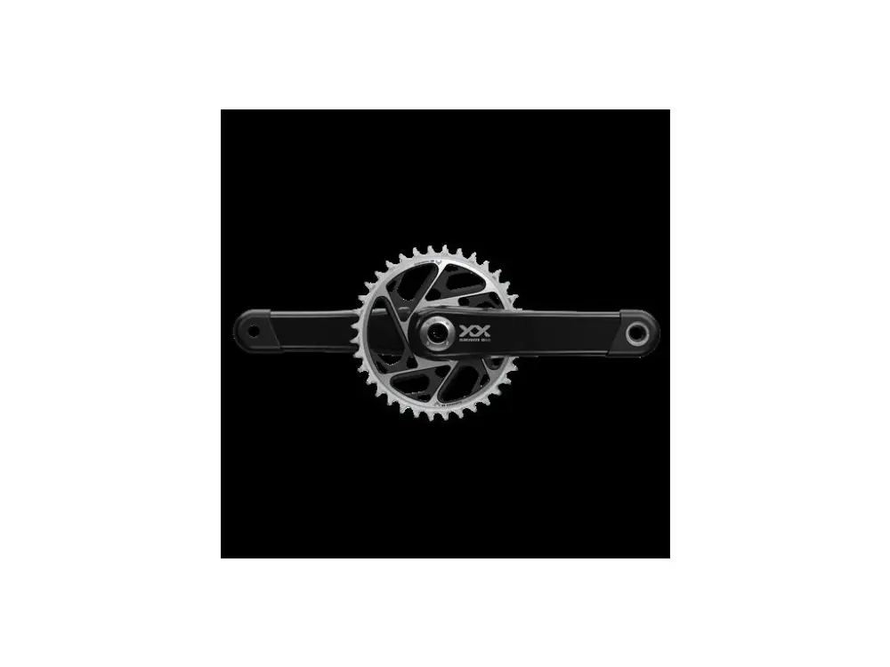 Poslední Šance Kliky SRAM XX SL Eagle Q168 CL55 DUB 175mm Black 34z T-Type (středová osa není v balení)