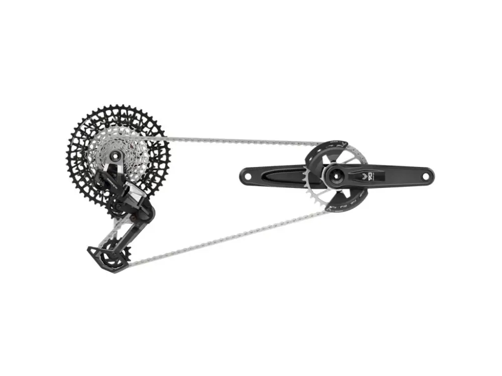 Omezená Nabídka Sada SRAM Eagle 90 DUB MTB Wide 170 (v balení přehazovačka, páčka s objímkou, kliky DUB