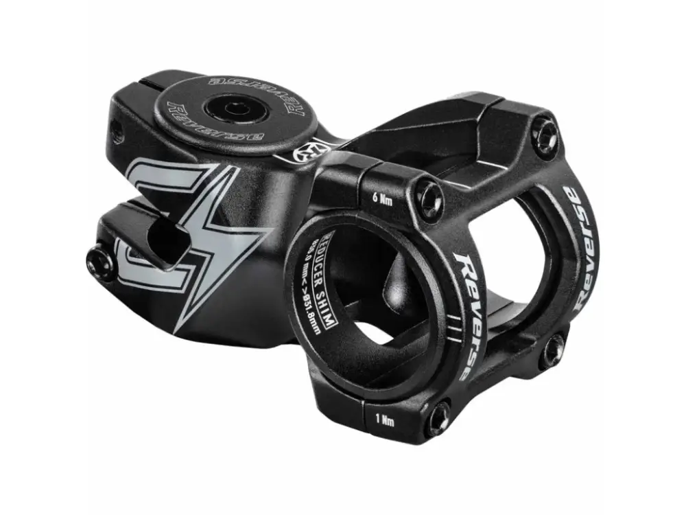 Vrácení Zdarma Představec Reverse E-Black One D-2 50 mm / 31,8 mm Black / Grey + čepička, šroub