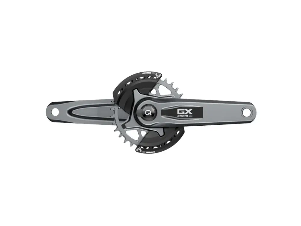 Pouze Dnes Kliky SRAM GX Eagle Powermeter Spindle Q174 CL55 DUB MTB Wide 165mm Dark Polar 2-guards 32