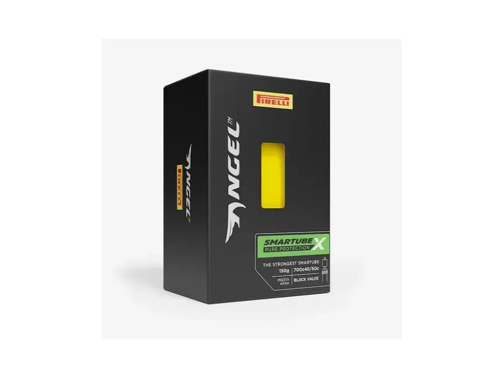 Zlevněný Duše Pirelli Angel™ SmarTUBE X, 28/42-622, AV 42mm, žlutá s černým ventilkem