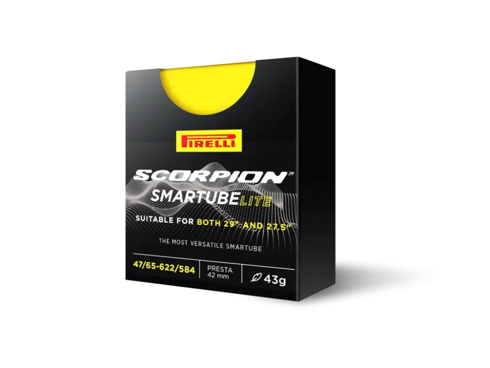 Top Prodej Duše Pirelli Scorpion SmarTUBE LITE, 47/65-622/584, Presta 42mm, žlutá s č. ventilkem