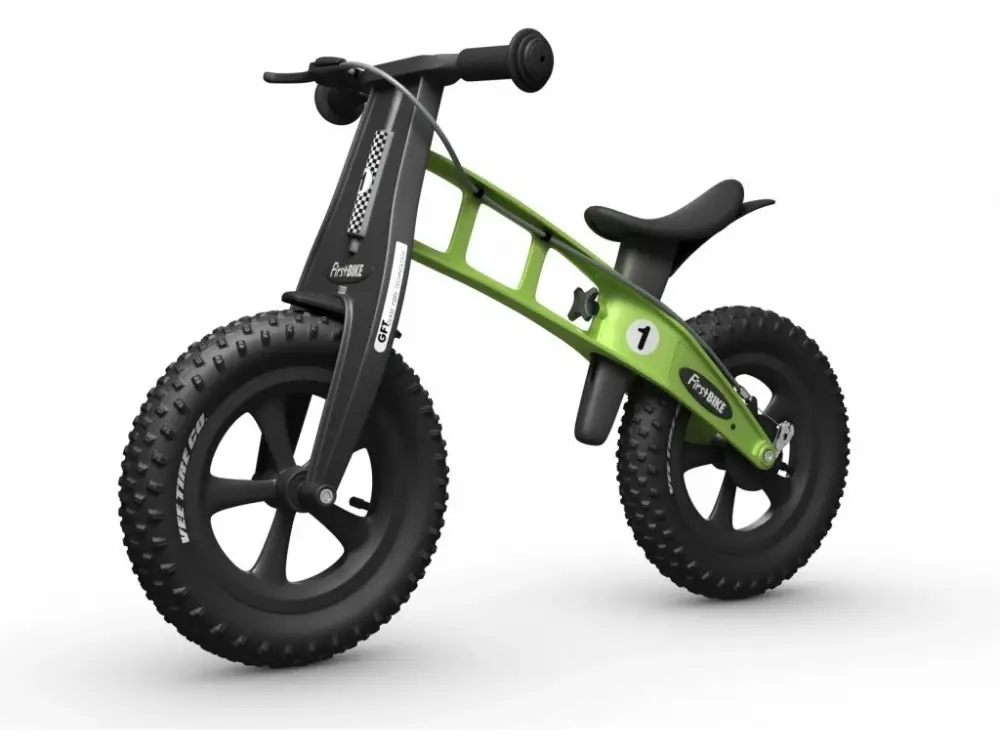 Akční Nabídka Odrážedlo First Bike FAT Edition Green
