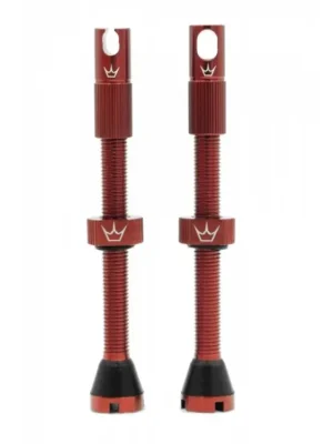 ventilky Peaty's Chris King X Tubeless Valves MK2 60mm Red Horká Nabídka