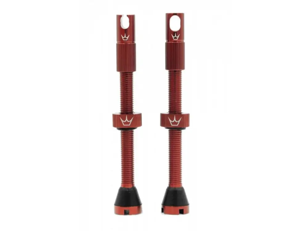 ventilky Peaty's Chris King X Tubeless Valves MK2 60mm Red Horká Nabídka