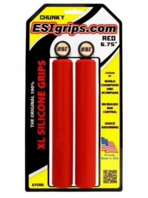 Gripy ESIgrips Chunky XL Red Vrácení Zdarma