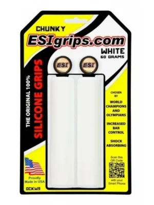 Gripy ESIgrips Chunky White Dokud Zásoby Vydrží