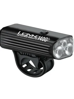 Lezyne světlo přední Macro Drive 1400+ Front Satin Black Výprodej