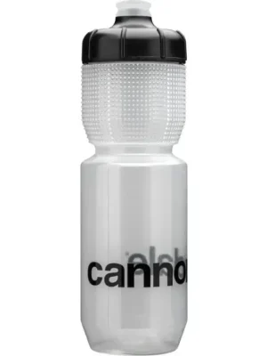 Cannondale lahev Logo Gripper Bottle 750ml Clear/Black Výprodej