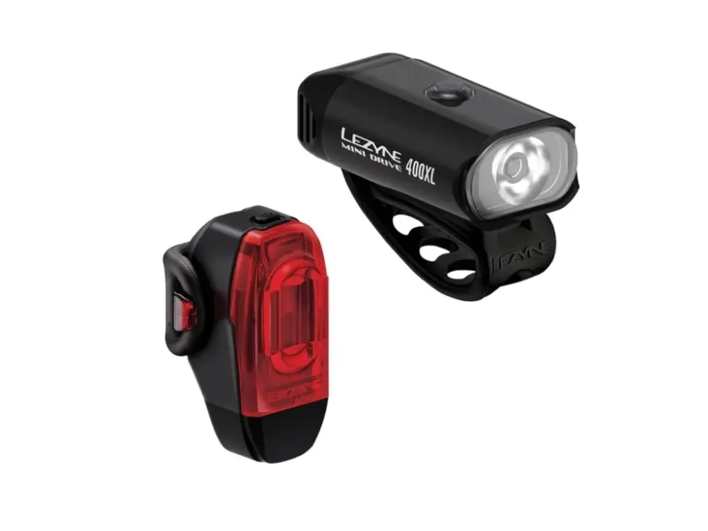 Objednat Nyní Lezyne sada světel Mini Drive 400XL/KTV DRIVE+ Pár Black