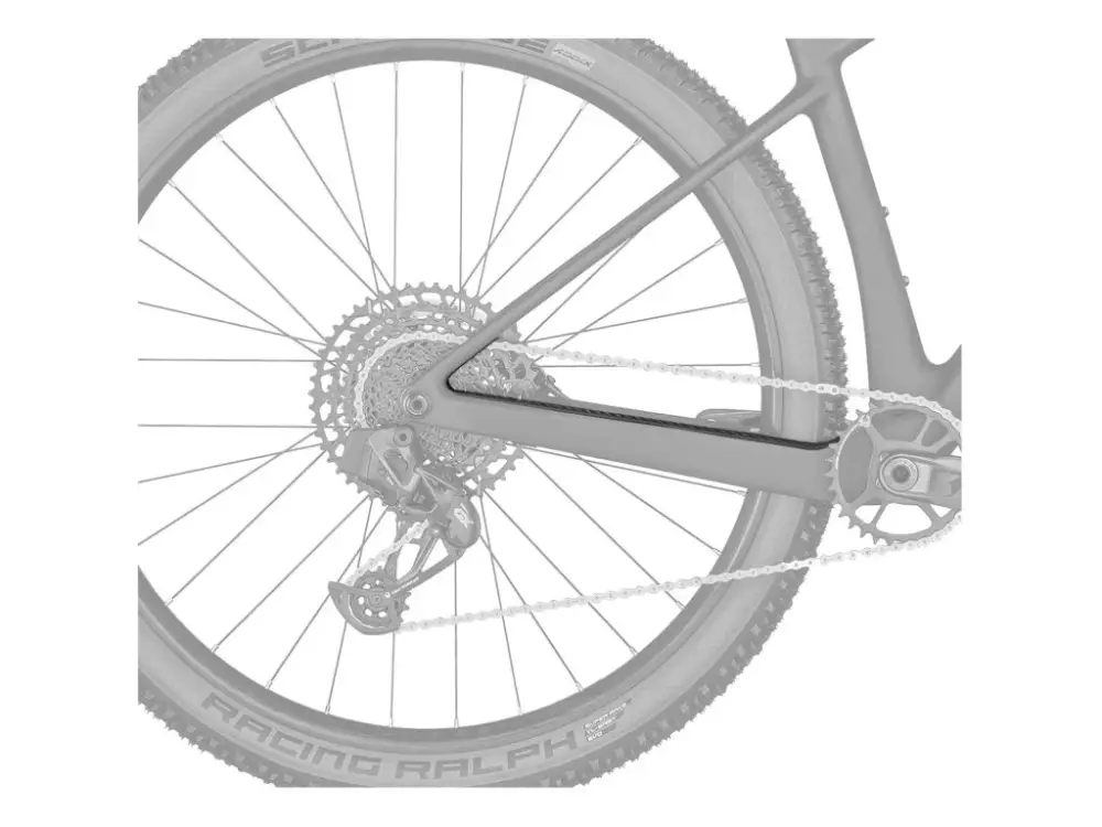 Scott Scale Carbon 23 chainstay protector black Cenová Bomba